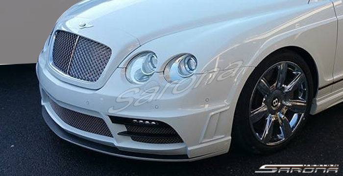 Custom Bentley Flying Spur  Sedan Front Bumper (2005 - 2011) - $1590.00 (Part #BT-017-FB)